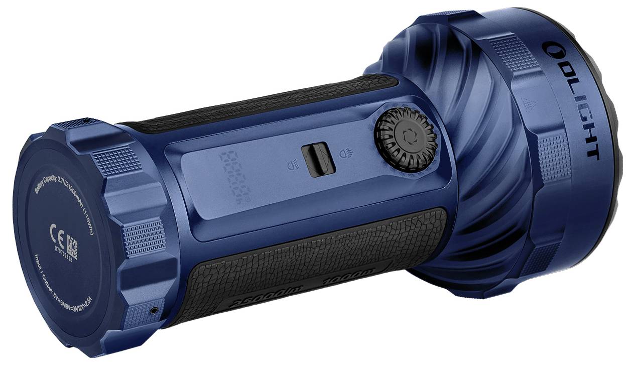 OLight Marauder 3 13639 džepna svjetiljka IPX8 (vodootporan), s futrolom, s USB sučeljem 840 g-8