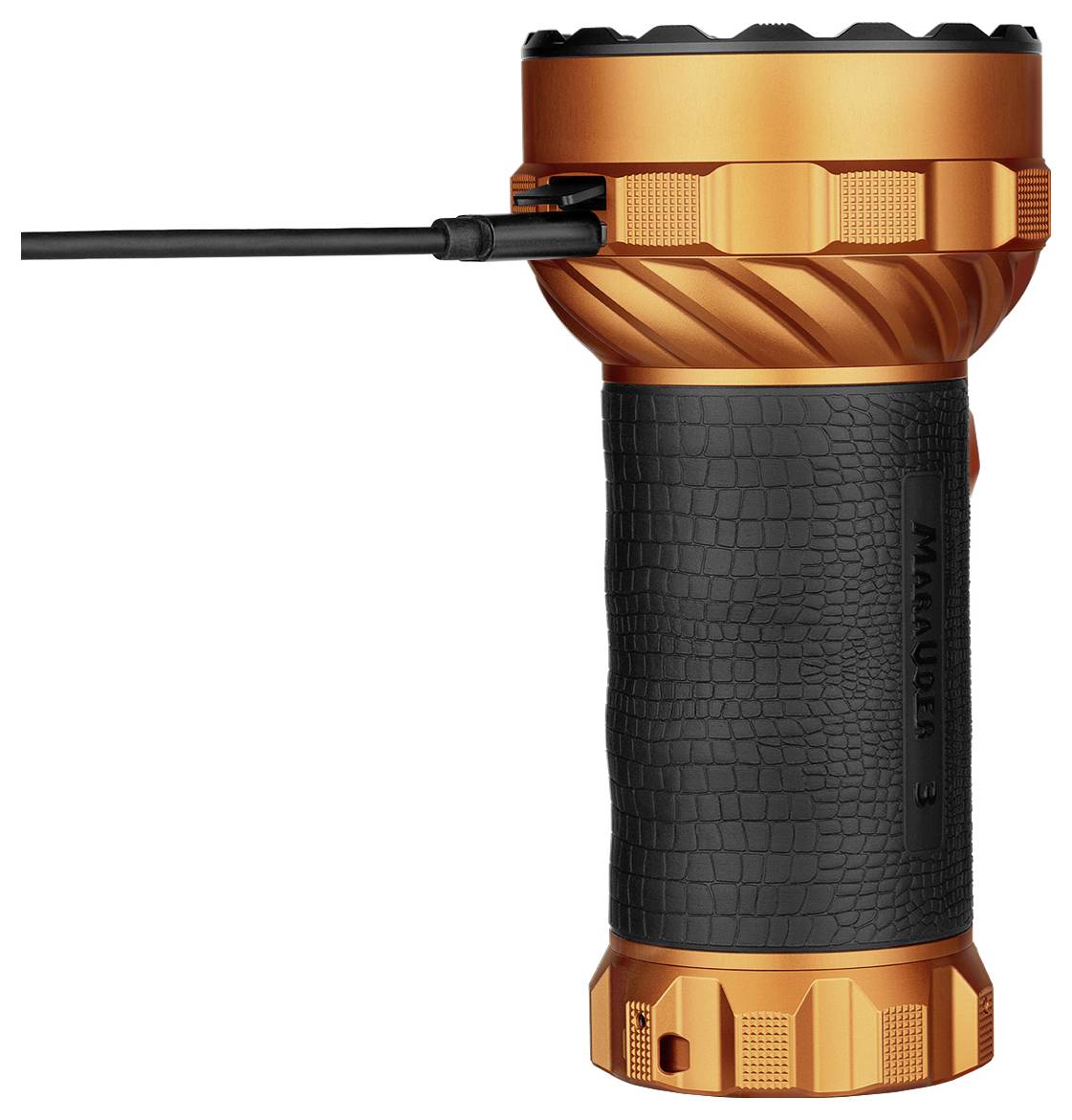 OLight Marauder 3 13638 džepna svjetiljka IPX8 (vodootporan), s futrolom, s USB sučeljem 840 g-5