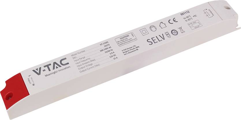V-TAC VT-13301 LED pogonski sklop 300 W 25 A 12 V 1 St.