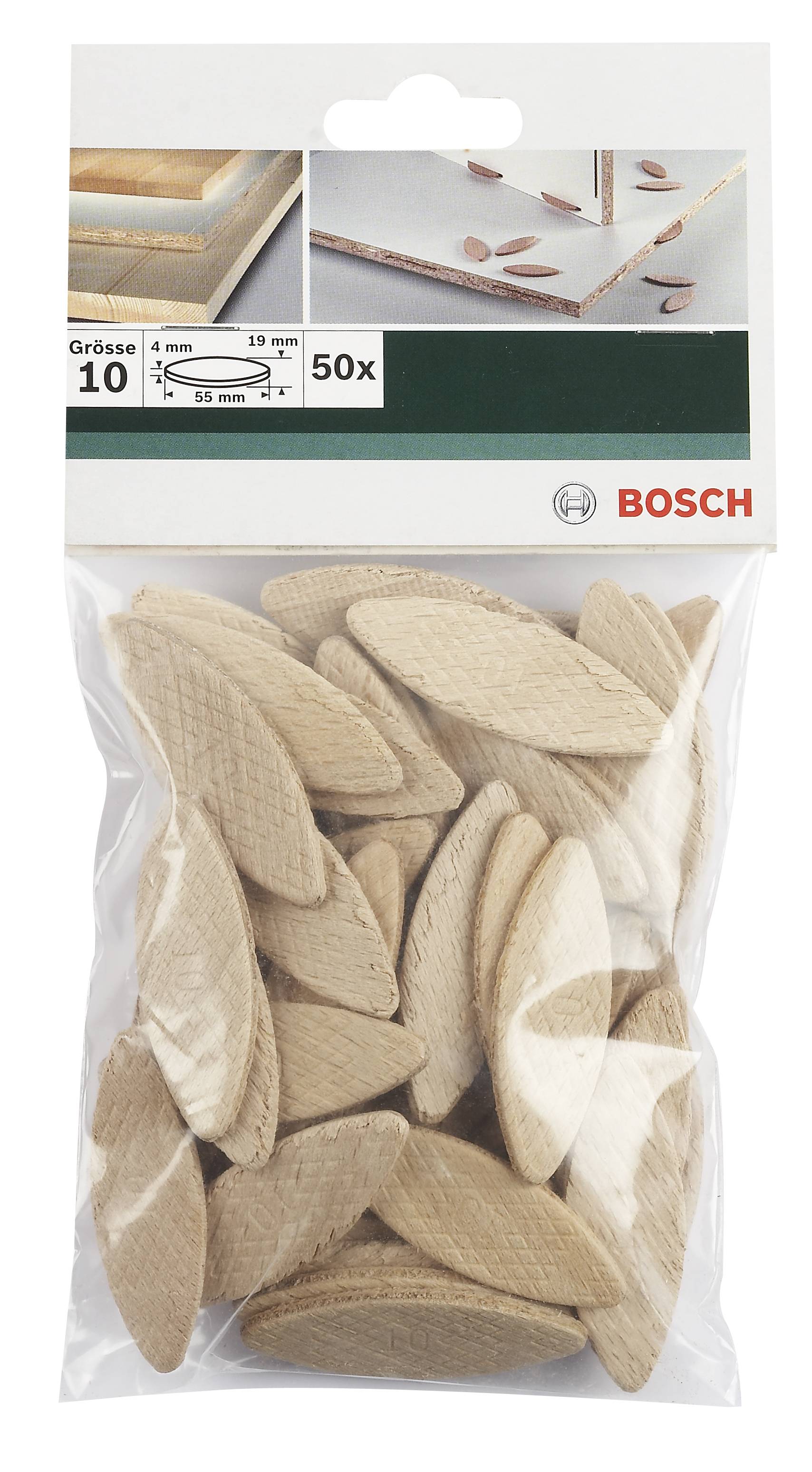 Bosch Accessories 2609256601 Lamellendeuvel 55 mm 4 mm 50 stuk(s)