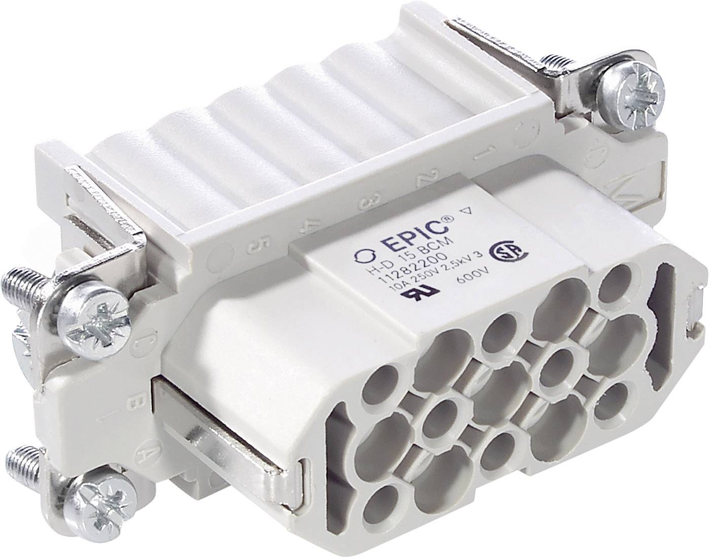 LAPP 11256000 ženski umetak EPIC® H-D 15 Ukupan broj polova 15 + PE 5 St.