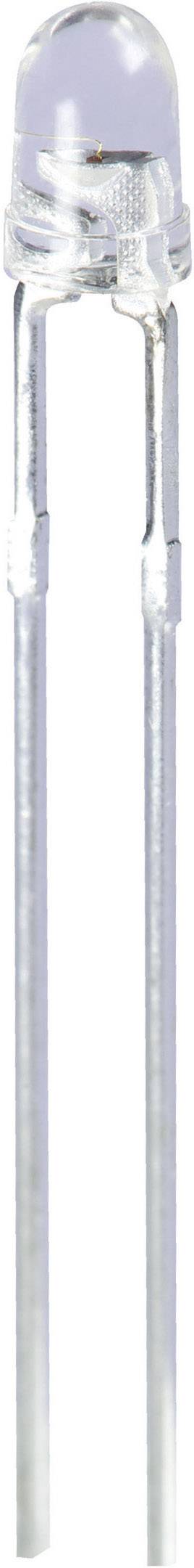 Kingbright L-7104SEC-J3 Bedrade LED Rood Rond 3 mm 2400 mcd 34 ° 20 mA 2.2 V