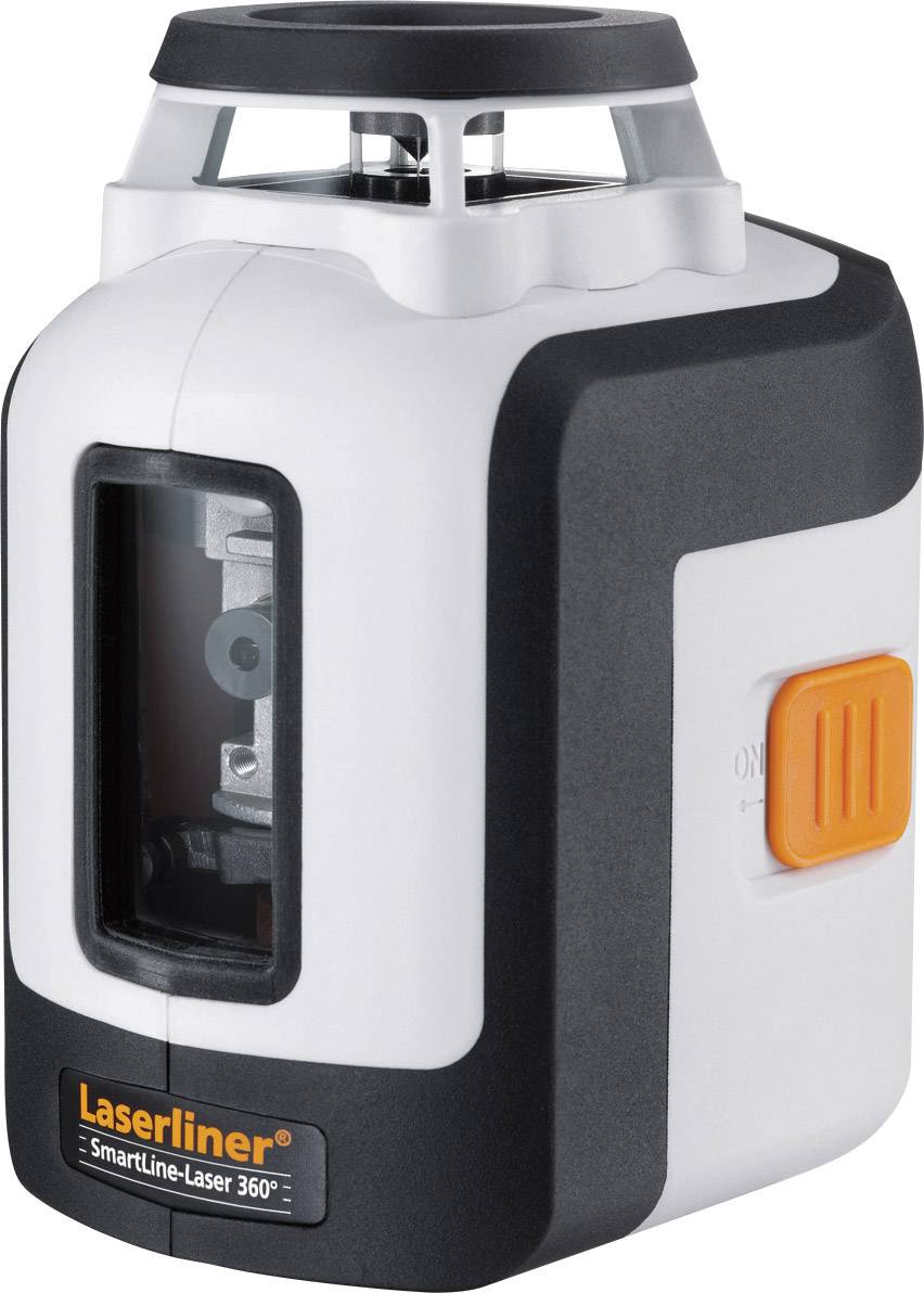 Laserliner SmartLine-Laser 360° Bonus Set križnolinijski laser Kalibriran po (ISO) samonivelirajući, uklj. stativ Raspon (maks.): 20 m