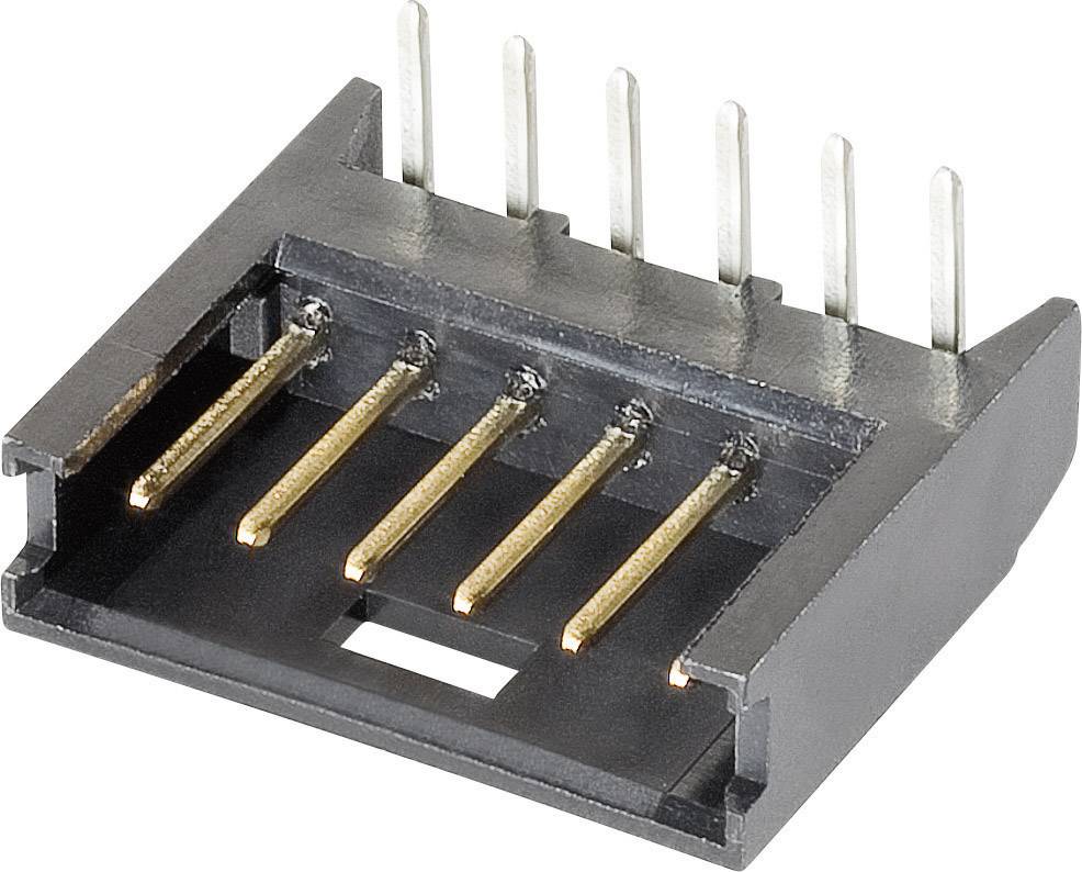 TE Connectivity standardna letva s muškim kontaktima AMPMODU MOD II Ukupan broj polova 6 Raster: 2.54 mm 280379-2 1 St.