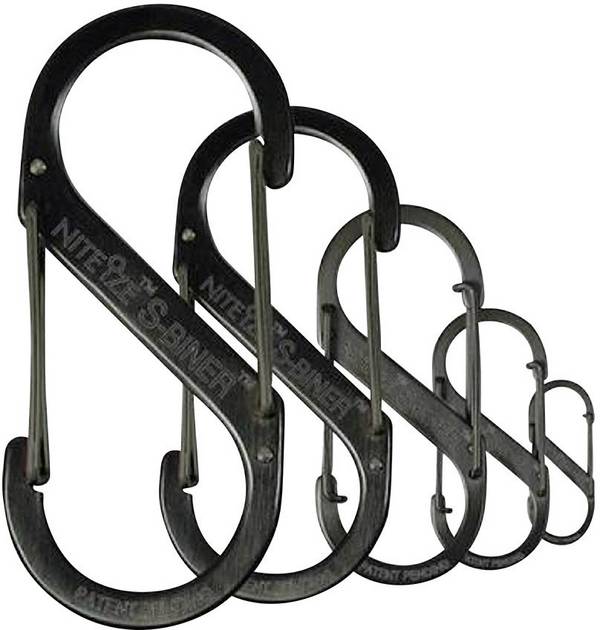 NITE Ize NI-SB4-03-01 karabiner  S-Biner Gr. 4  89 mm x 38 mm x 89 mm  1 St.
