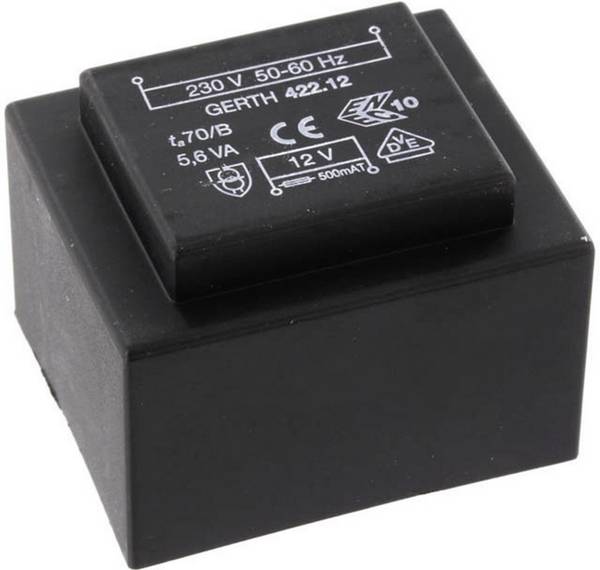Gerth PTB422401 transformator za tiskanu pločicu 1 x 230 V 1 x 24 V/AC 5.60 VA 233 mA