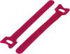 TRU COMPONENTS TC-MGT-125RD203 prianjajuća kabelska vezica za povezivanje grip i mekana vunena tkanina (D x Š) 125 mm x 12 mm crvena 1 St.