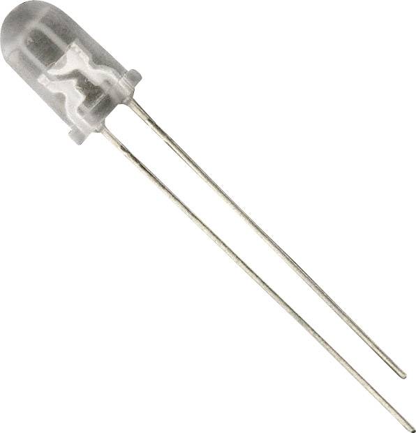 CREE C503B-BCN-CV0Z0461 Bedrade LED Blauw Rond 5 mm 4.8 cd 30 ° 30 mA 3.2 V afbeelding