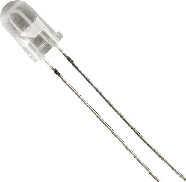 CREE C503B-RCN-CW0Z0AA1 Bedrade LED Rood Rond 5 mm 5.1 cd 30 ° 50 mA 2.1 V afbeelding