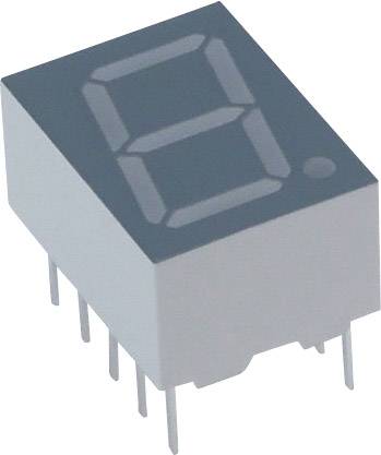 Lite-On 7-segments-display Rood 10 mm 2 V Aantal cijfers: 1 LTS-480 1JR afbeelding