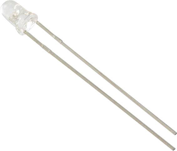 Lite-On LTL1CHKEKNN Bedrade LED Rood Rond 3.1 mm 680 mcd 45 ° 2.05 V