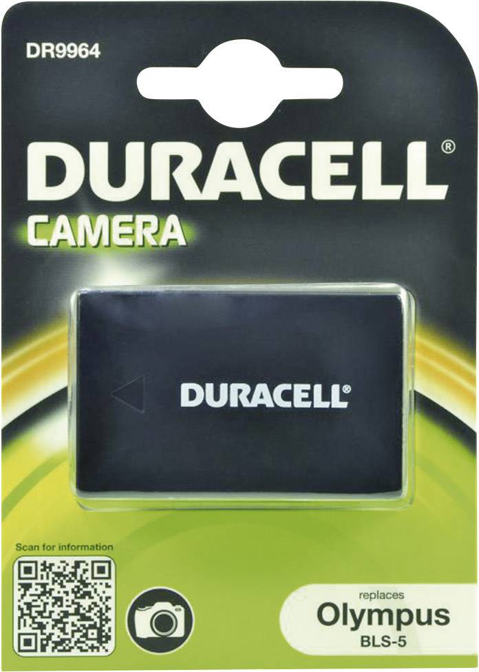 Duracell BLS-5 kamera-akumulator Zamjenjuje originalnu akU. bateriju BLS-5 7.4 V 1000 mAh