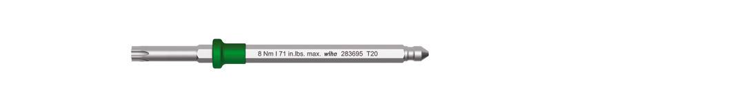 Wiha 38813 Werkplaats Binnen-Torx Verwisselbare kling 4 mm T 25 20 mm Geschikt voor Wiha Torque