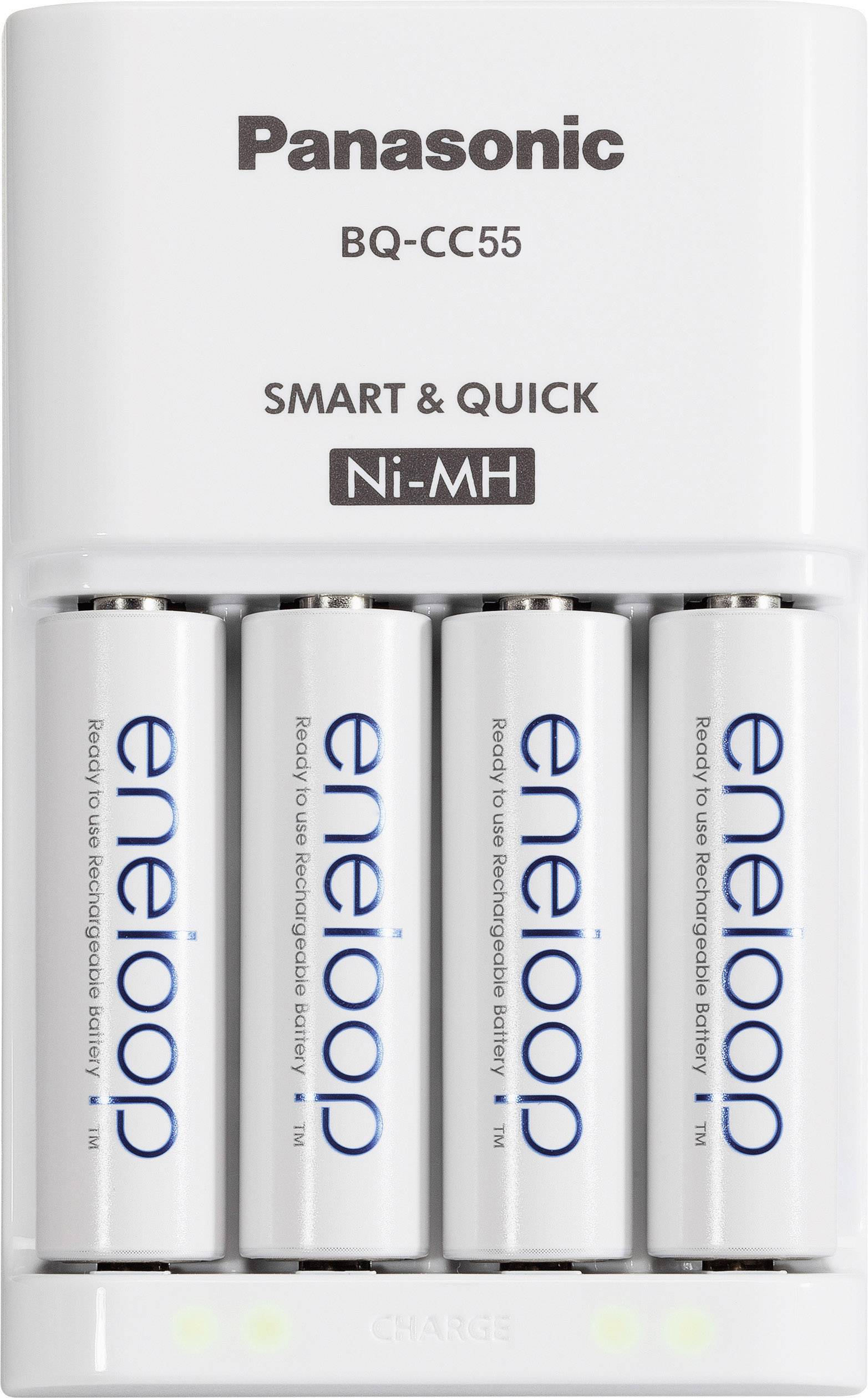 Panasonic BQ-CC55E punjač okruglih stanica nikalj-metal-hidridni micro (AAA), mignon (AA)-1