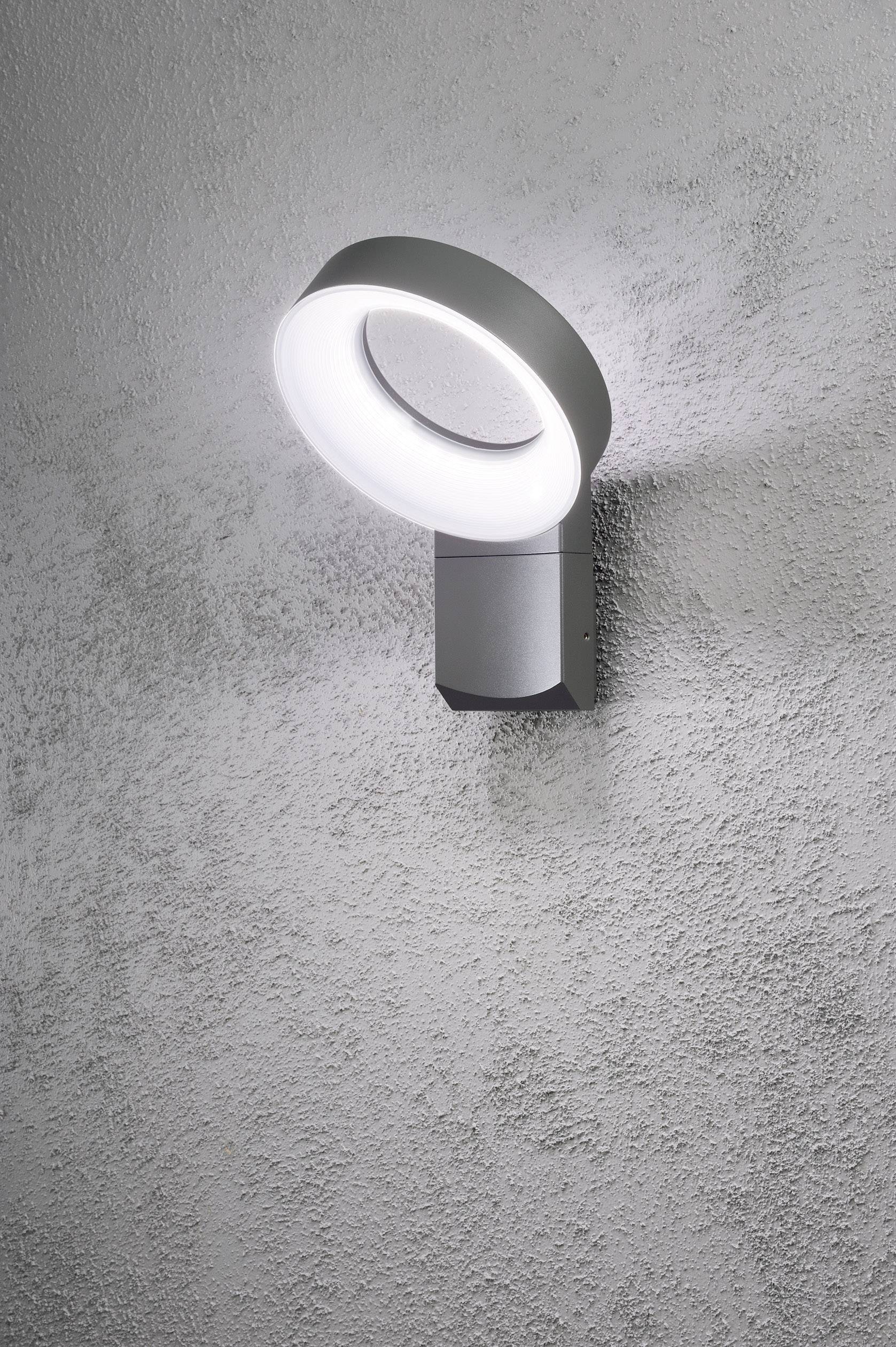 Konstsmide Asti 7273-370 LED-buitenlamp (wand) Energielabel: G (A - G) LED 18 W Antraciet