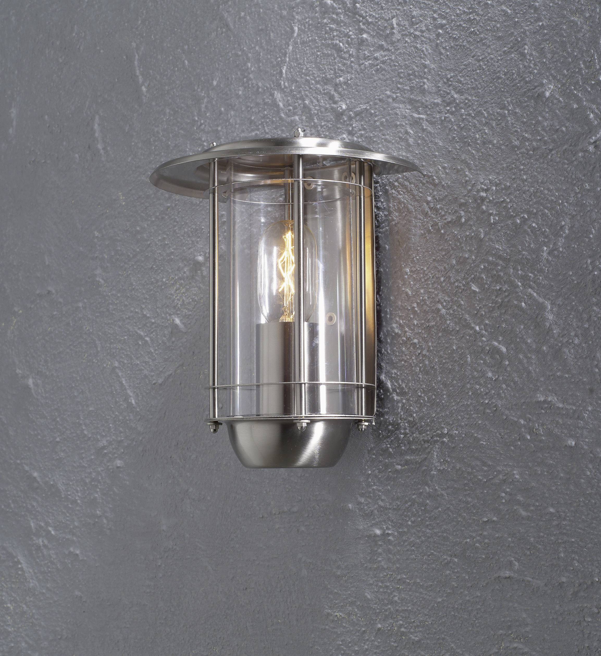 Konstsmide Trento 7565-000 Buitenlamp (wand) Spaarlamp, LED E27 60 W RVS
