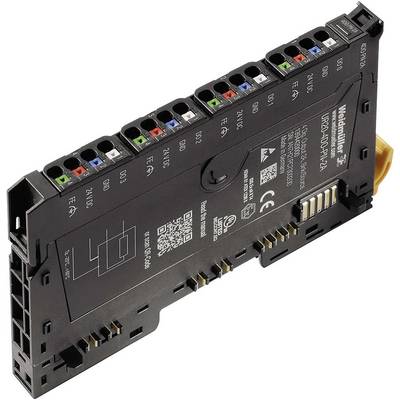 Elektronički modul s natpisima i priključcima kodiranim bojama za upravljanje električnim strujnim krugovima u industrijskim primjenama.