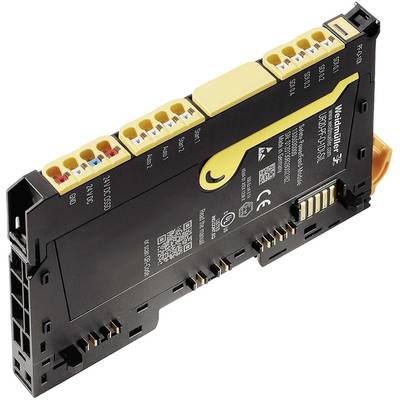 Elektronički relejni modul tvrtke Weidmüller, s više priključnih stezaljki, pogodan za industrijske upravljačke sustave.