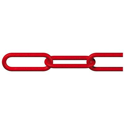 dörner + helmer 128964 plastični lanac crvena plastika 25 m