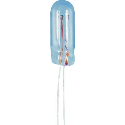 Cilindrični, plavi termistor s dva metalna priključka koji se koristi u elektroničkim sklopovima za mjerenje temperature.