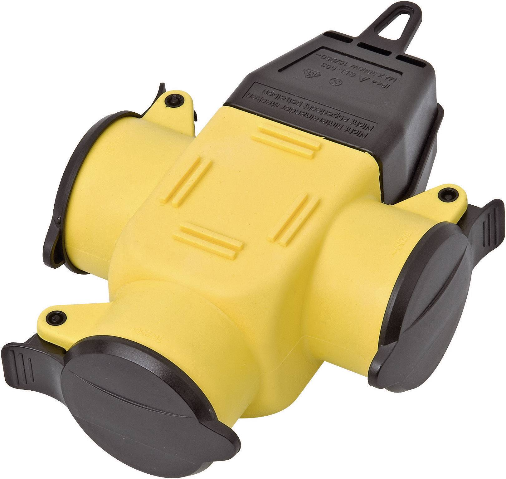 interBär 9007-006.01 3-dijelna spojka guma 230 V žuta IP44