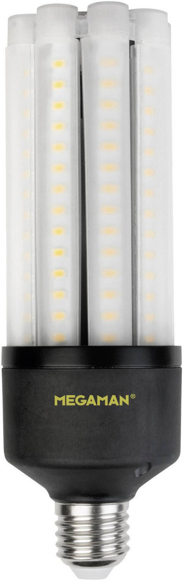 Megaman MM60724 LED Energetska učinkovitost 2021 F (A - G) E27 oblik štapa 27 W = 50 W neutralna bijela (Ø x V) 63 mm x 195 mm bez prigušivanja 1 St.