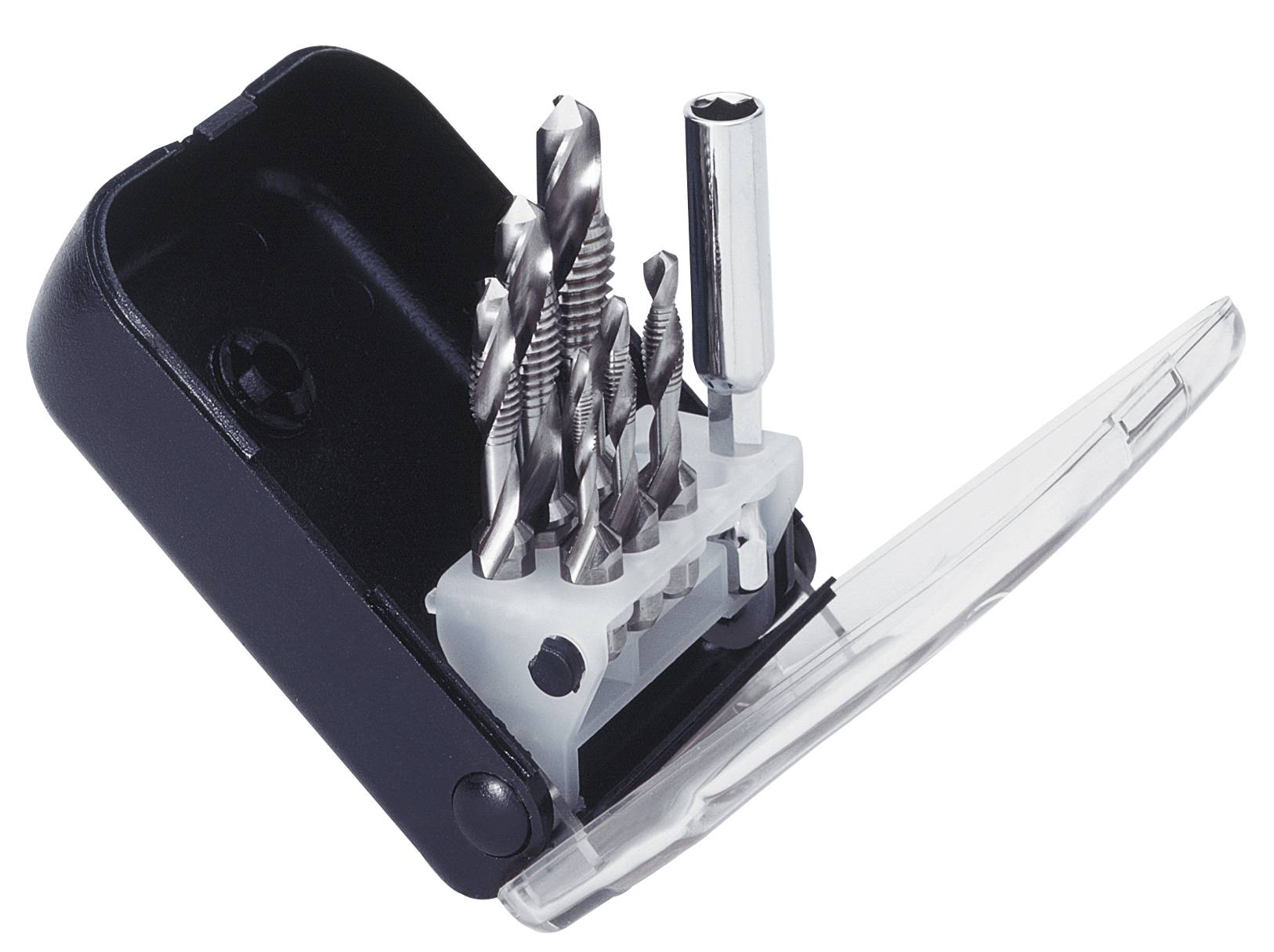 Exact 50900 Combinatietapboorset 7-delig Metrisch Rechtssnijdend HSS 1 set(s)