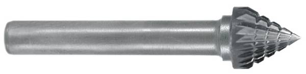 Glodalo od tvrdog metala, oblik J stožac 60° Exact 72421