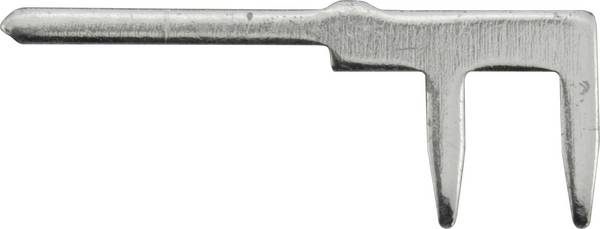 Vogt Verbindungstechnik 1080h.61 kontaktni pin Površina kontakta posrebrnjeno 100 St.  (D x Š) 11.2 mm x 0.6 mm