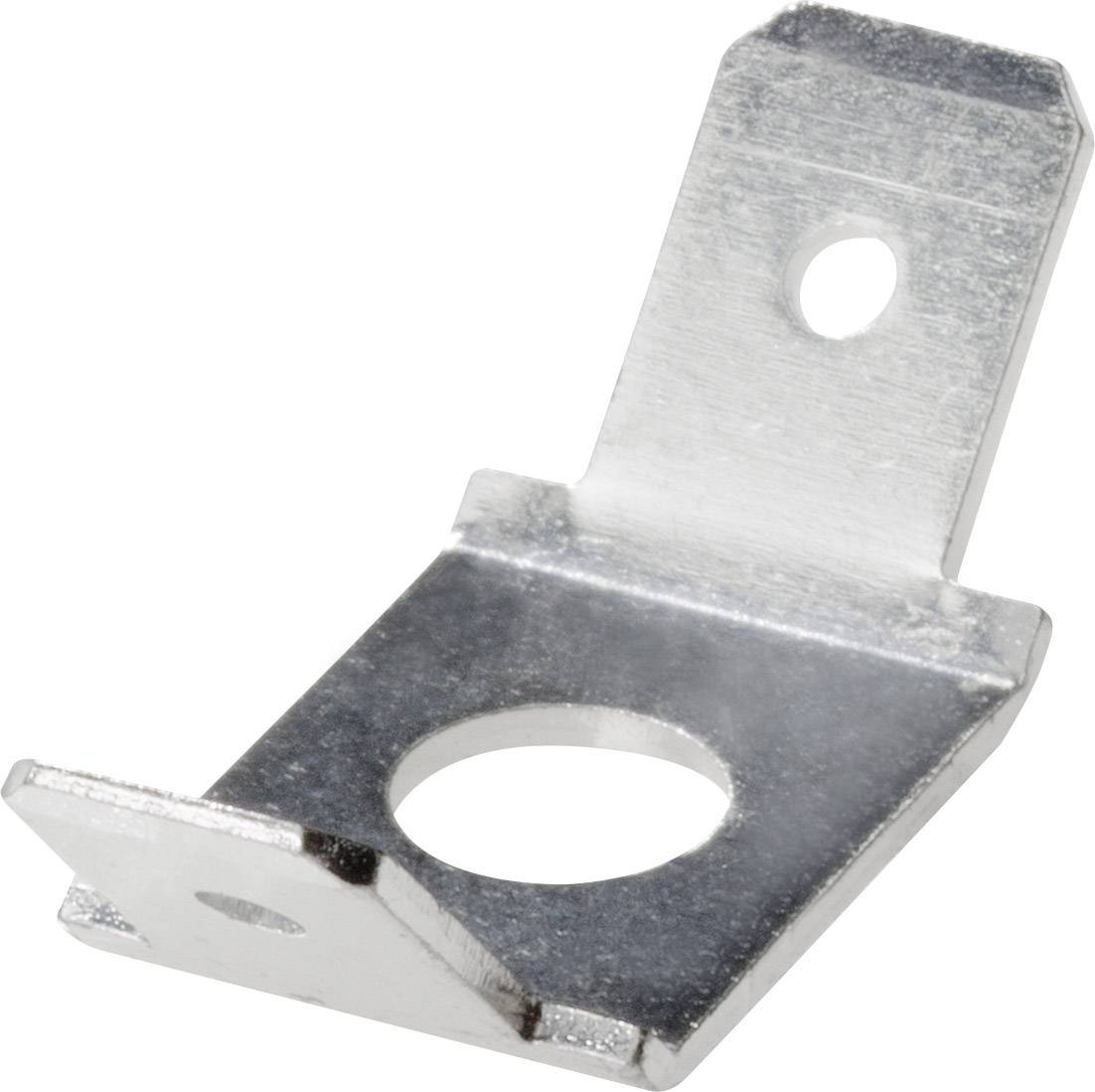 Vogt Verbindungstechnik 3879a.68 Plug-tong Insteekbreedte: 6.3 mm Insteekdikte: 0.8 mm 45 °, 45 ° Ongeïsoleerd Metaal 1 stuk(s)