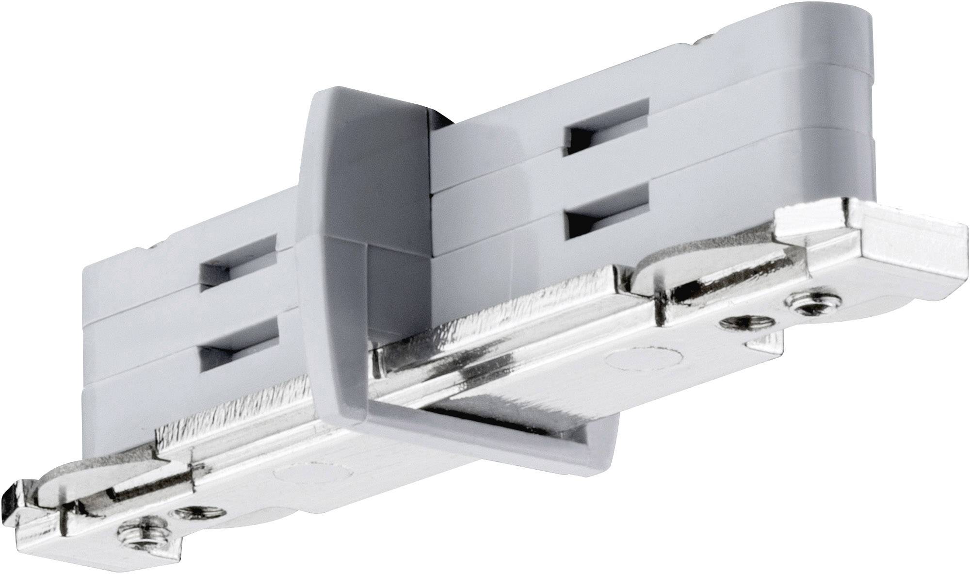 Paulmann URail System Light&Easy 95140 230V-railsysteemcomponenten Stroomonderbreker Zilver