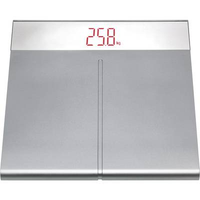 TFA Dostmann 50.1001.54 digitalna osobna vaga 50.1001.54 Opseg mjerenja (kg)=150 kg srebrna-0