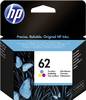 HP 62 tinta original cijan, purpurno crven, žut C2P06AE tinta