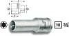 Vanjski TORX nasadni ključ T 14 3/8" (10 mm) dimenzija proizvoda, dužina 65 mm Hazet 880LG-E14