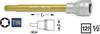 Unutarnji TORX bit-nasadni ključ T 30 1/2" (12.5 mm) dimenzija proizvoda, dužina 138 mm Hazet 992SLG-T30