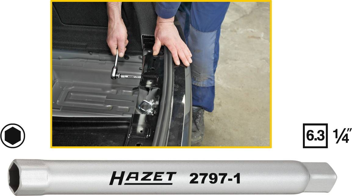 Bumper-pijpsteeksleutel Hazet 2797-1