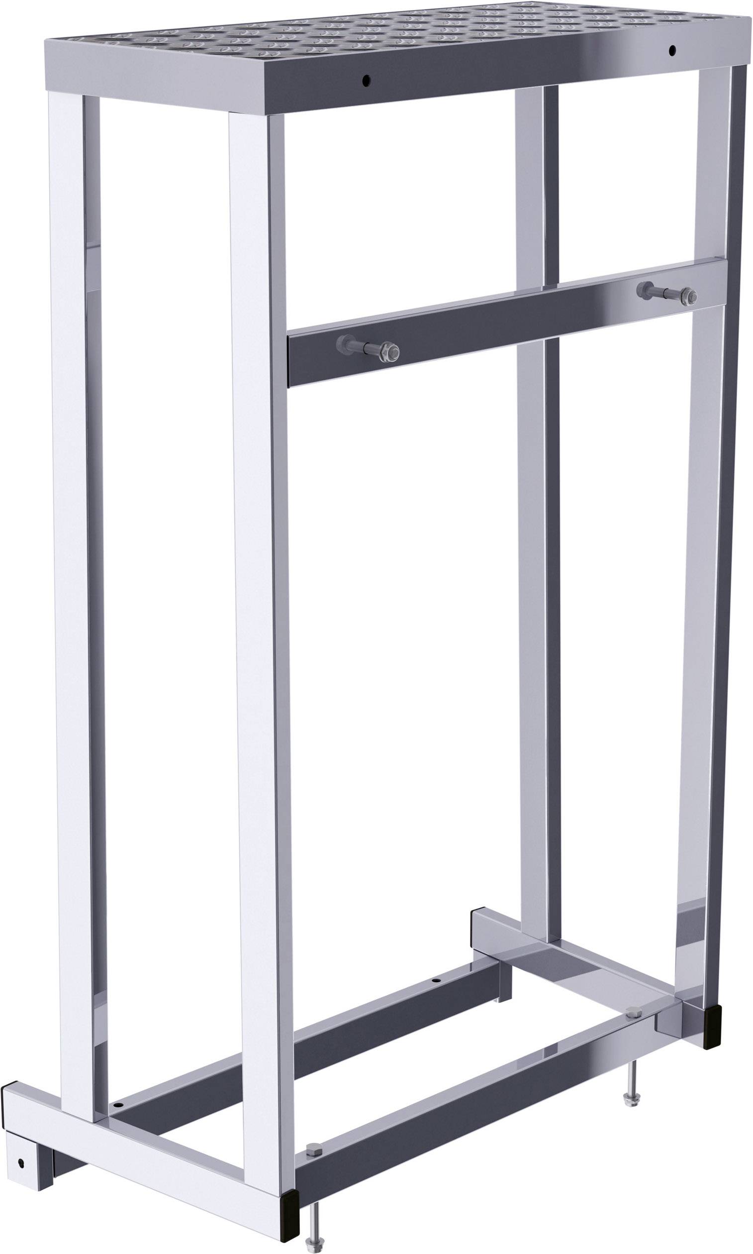 MUNK Günzburger Steigtechnik 50414 aluminij modul proširenja za stepenice Radna visina (maks.): 3 m srebrna 5 kg