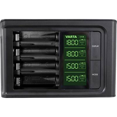 Varta LCD Smart-Charger punjač okruglih stanica nikalj-metal-hidridni micro (AAA), mignon (AA)-1