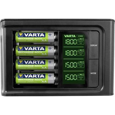 Varta LCD Smart-Charger punjač okruglih stanica nikalj-metal-hidridni micro (AAA), mignon (AA)-2
