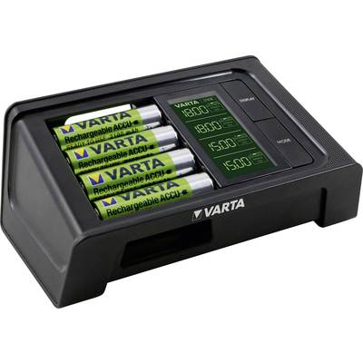 Varta LCD Smart-Charger punjač okruglih stanica nikalj-metal-hidridni micro (AAA), mignon (AA)-0