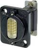 Neutrik NADB15MF-B D-Sub adapter 15-polni muški konektor D-Sub - 15-polni ženski konektor D-Sub 1 St.