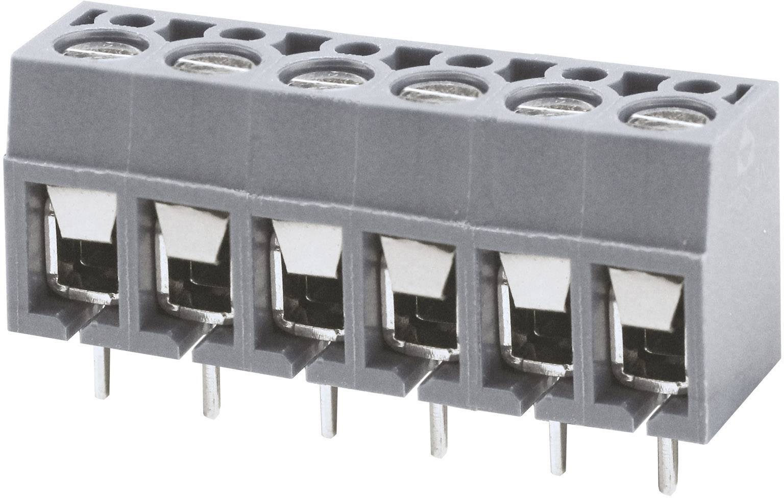 Degson DG305-5.0-02P-11-00AH-1 Klemschroefblok 2 mm² Aantal polen 2 Grijs 1 stuk(s)
