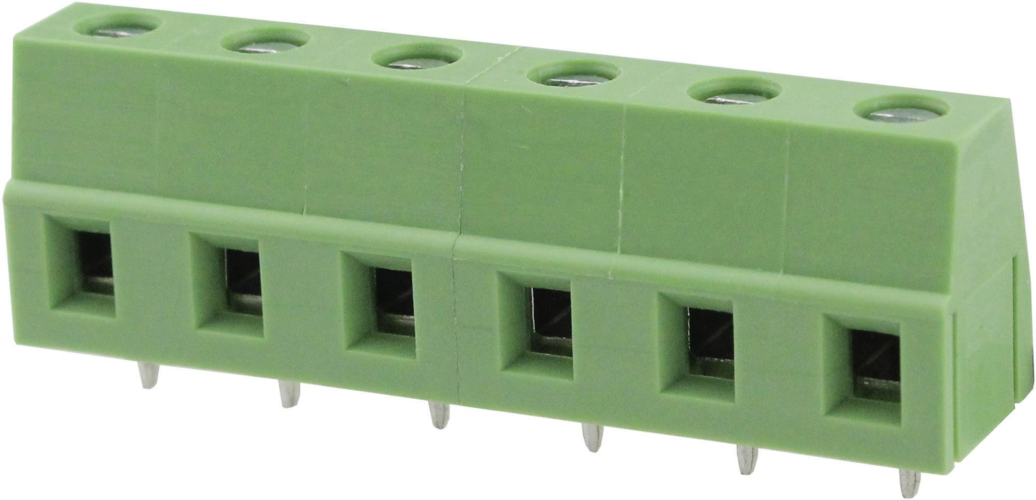 Degson DG128-7.5-03P-14-00AH-1 Klemschroefblok 3.31 mm² Aantal polen 3 Groen 1 stuk(s)