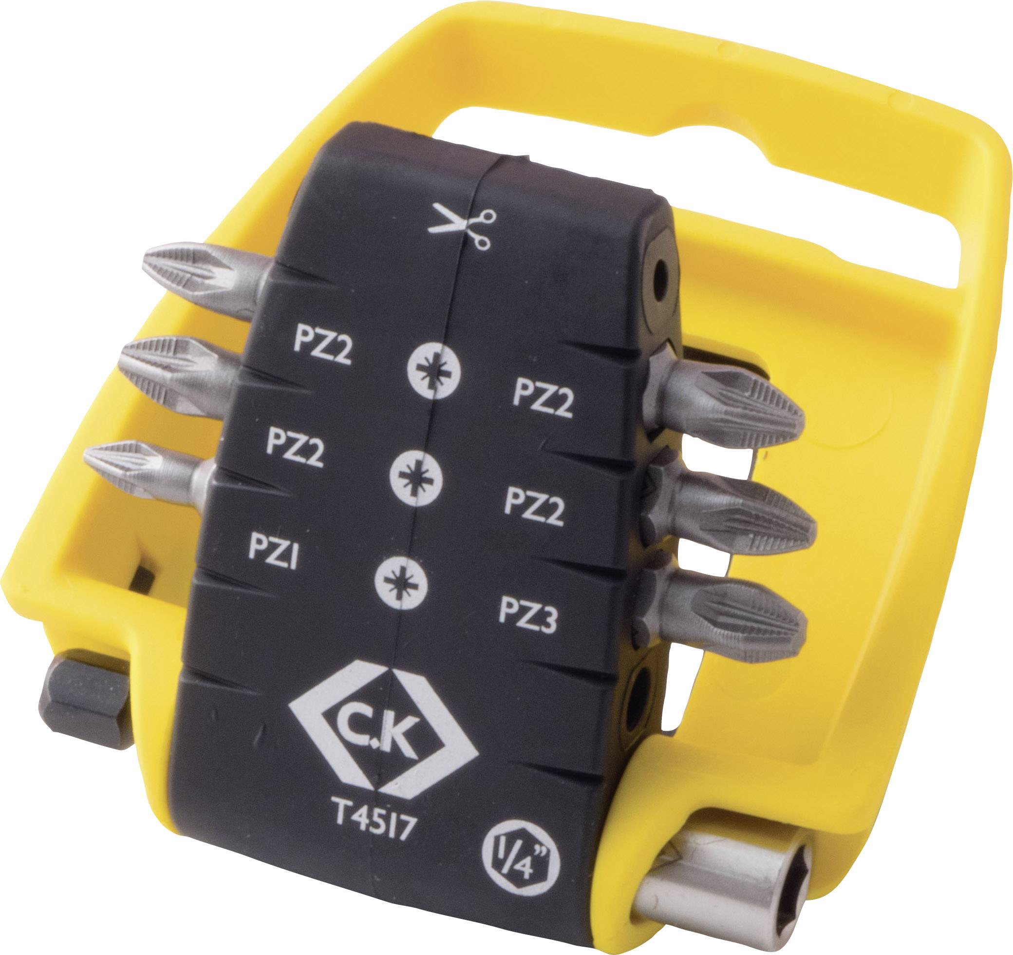 C.K T4517 Bitset 7-delig Kruiskop Pozidriv