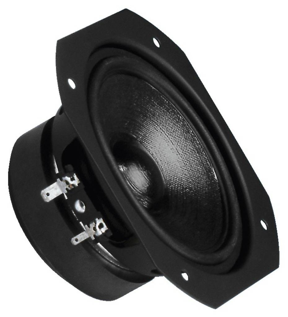 Monacor MSH-115 4 inch 11.5 cm Midrange 50 W 8 Ω Inbouwluidspreker