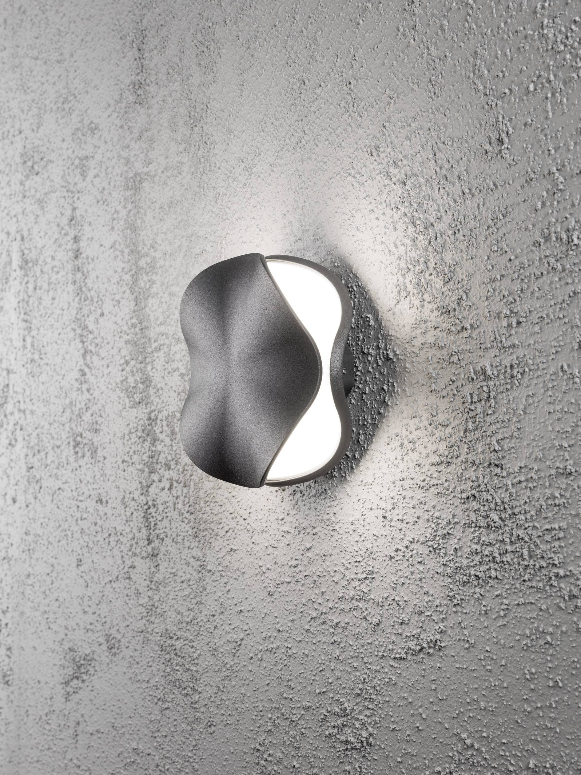 Konstsmide 7948-370 7948-370 LED-buitenlamp (wand) Energielabel: F (A - G) LED LED vast ingebouwd 4 W Antraciet