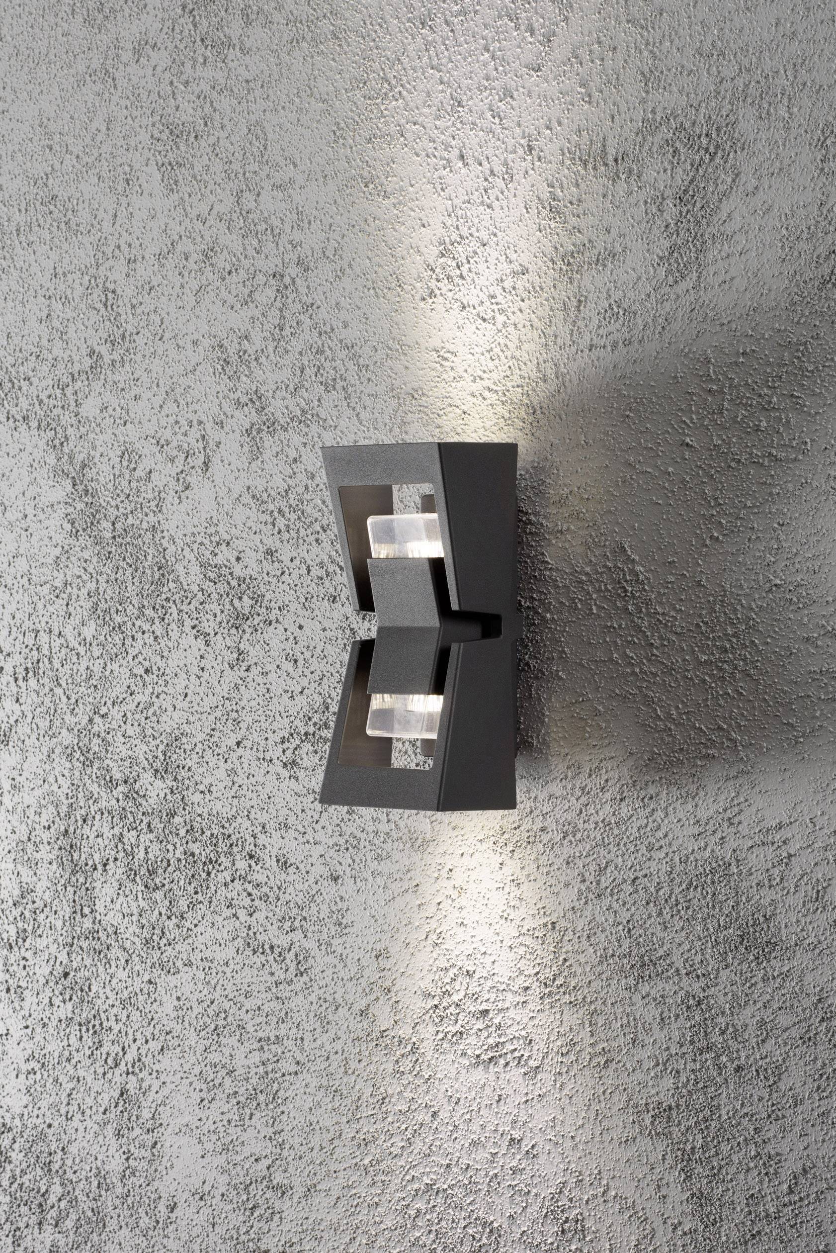 Konstsmide Potenza 7955-370 Buitenlamp (wand) LED GU10 12 W Antraciet