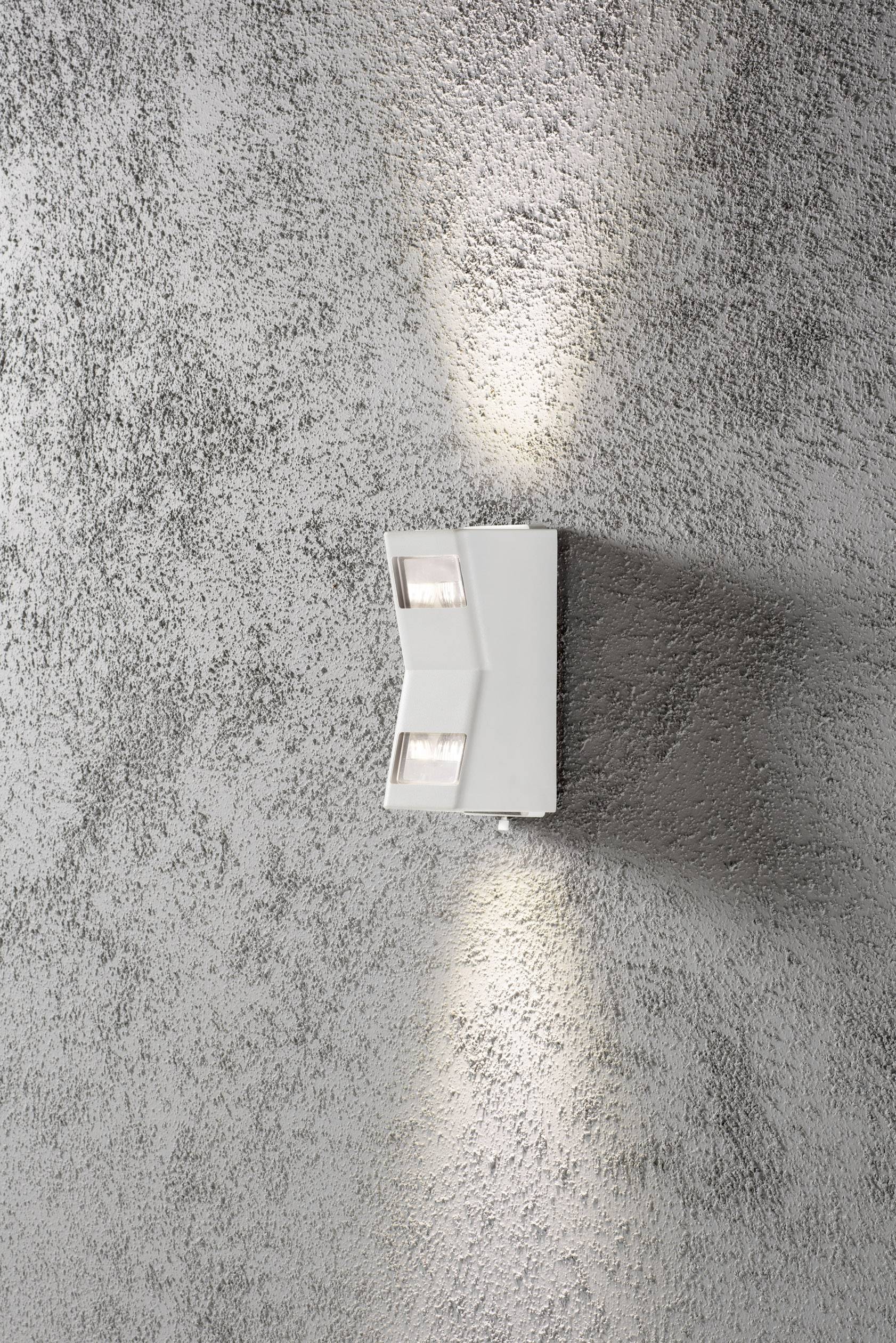 Konstsmide Potenza 7956-250 Buitenlamp (wand) LED GU10 12 W Wit