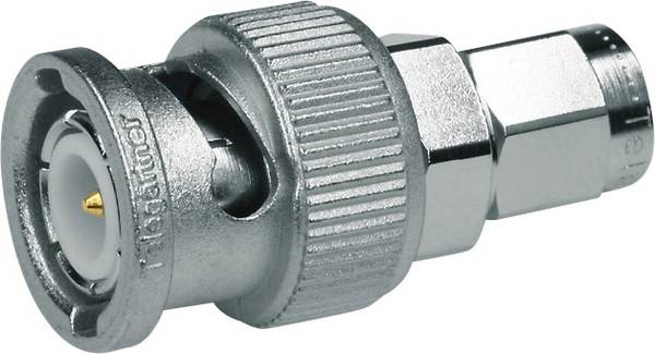 Telegärtner 100023638 100023638 koaksialni adapter muški konektor BNC - SMA-utikač 1 St.