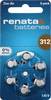 Renata gumbasta baterija ZA 312 1.4 V 6 St. 165 mAh cink-zračni Hearing Aid PR41
